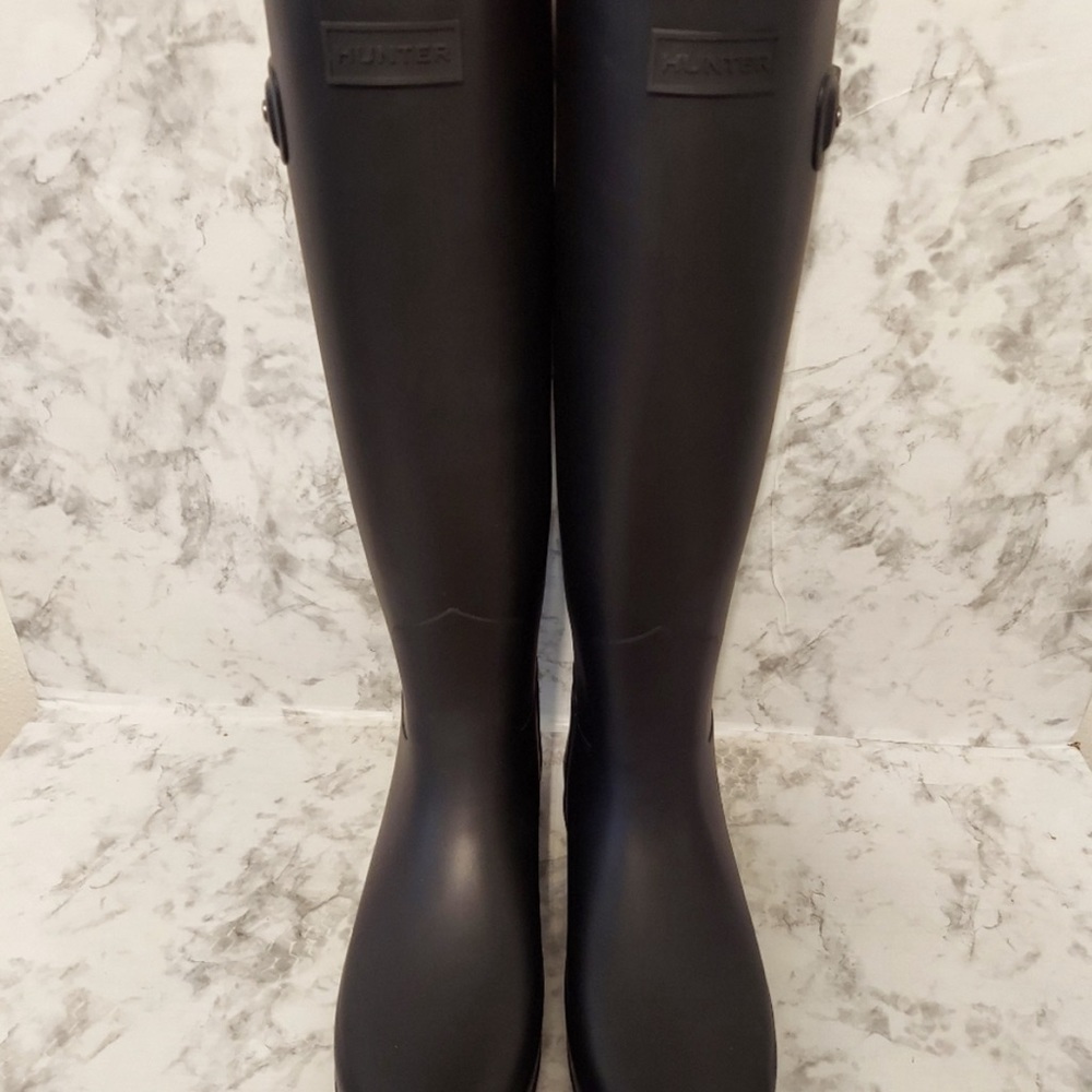 🆕️brand new black tag hunter tall rain boots